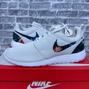 Nike Roshe One White Finding Nemo Custom 844994-100 Womens Size 9.5 New